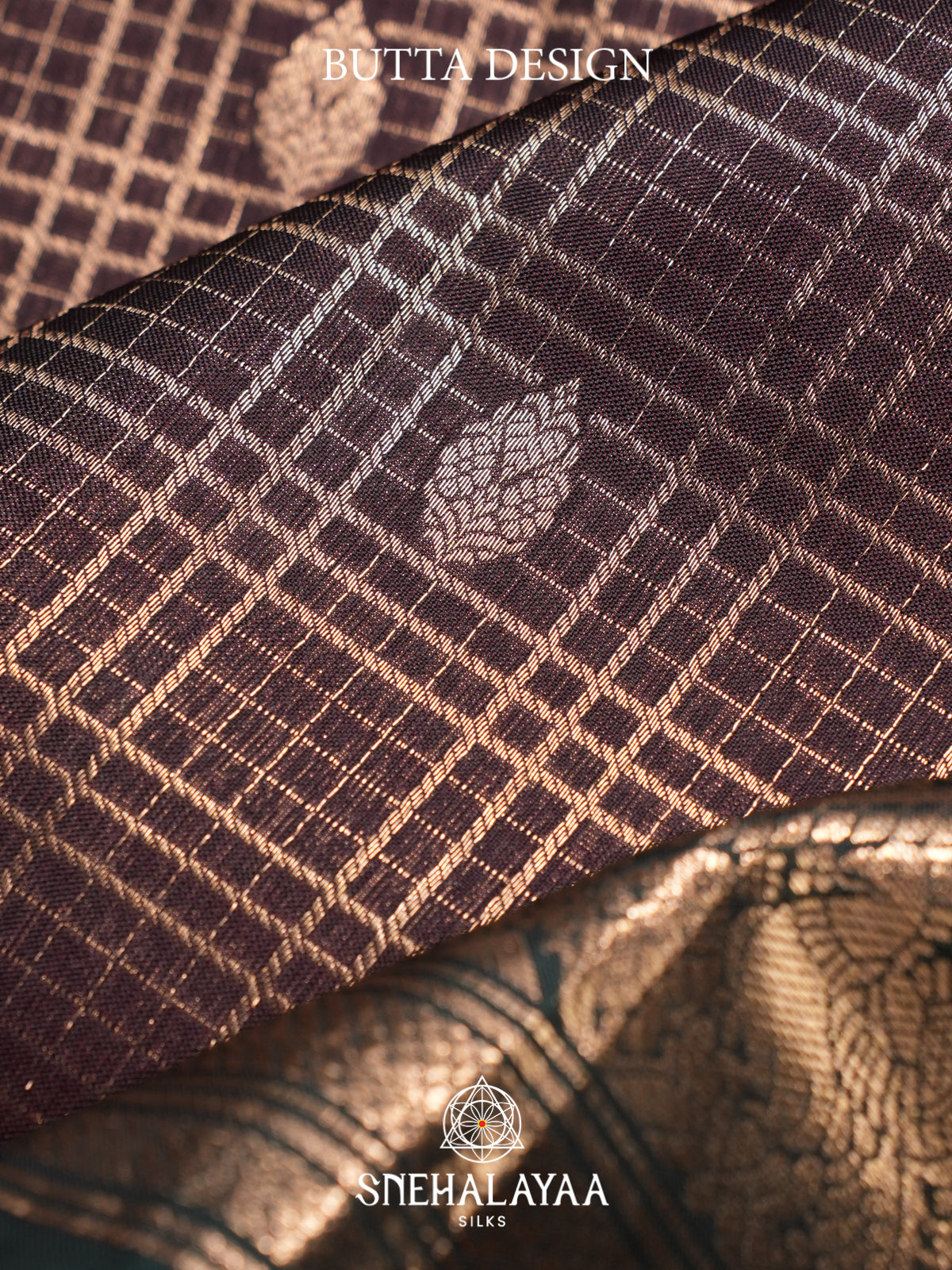 Coffee Brown Kanjivaram Silk Saree