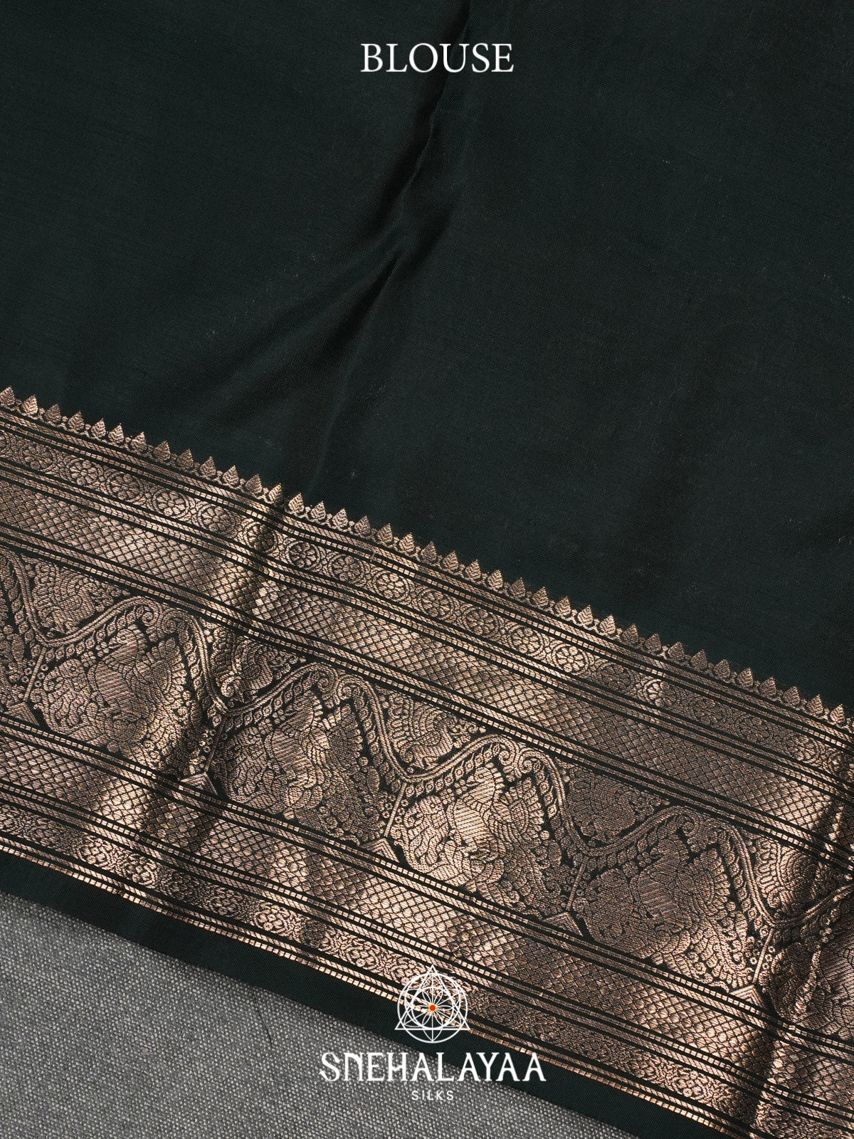 Coffee Brown Kanjivaram Silk Saree
