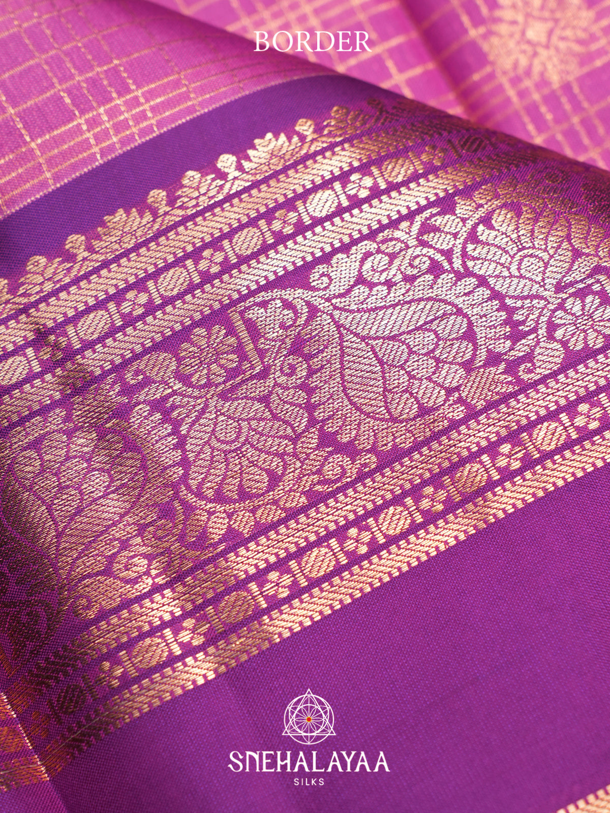 Pink Kanjivaram Silk Saree
