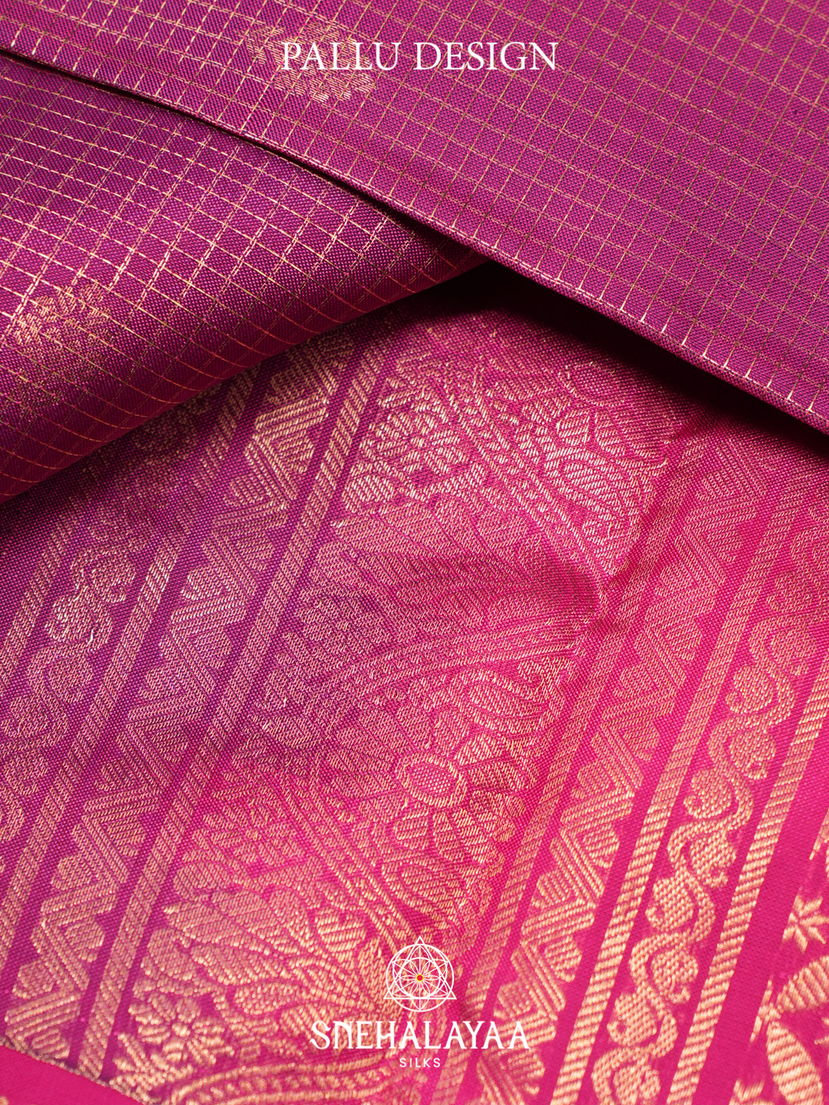 Pink Kanjivaram Silk Saree