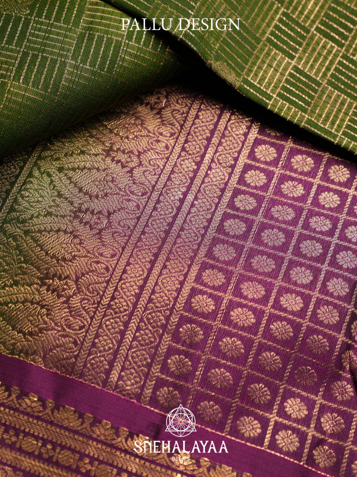 Emerald Green Kanjivaram Silk Saree