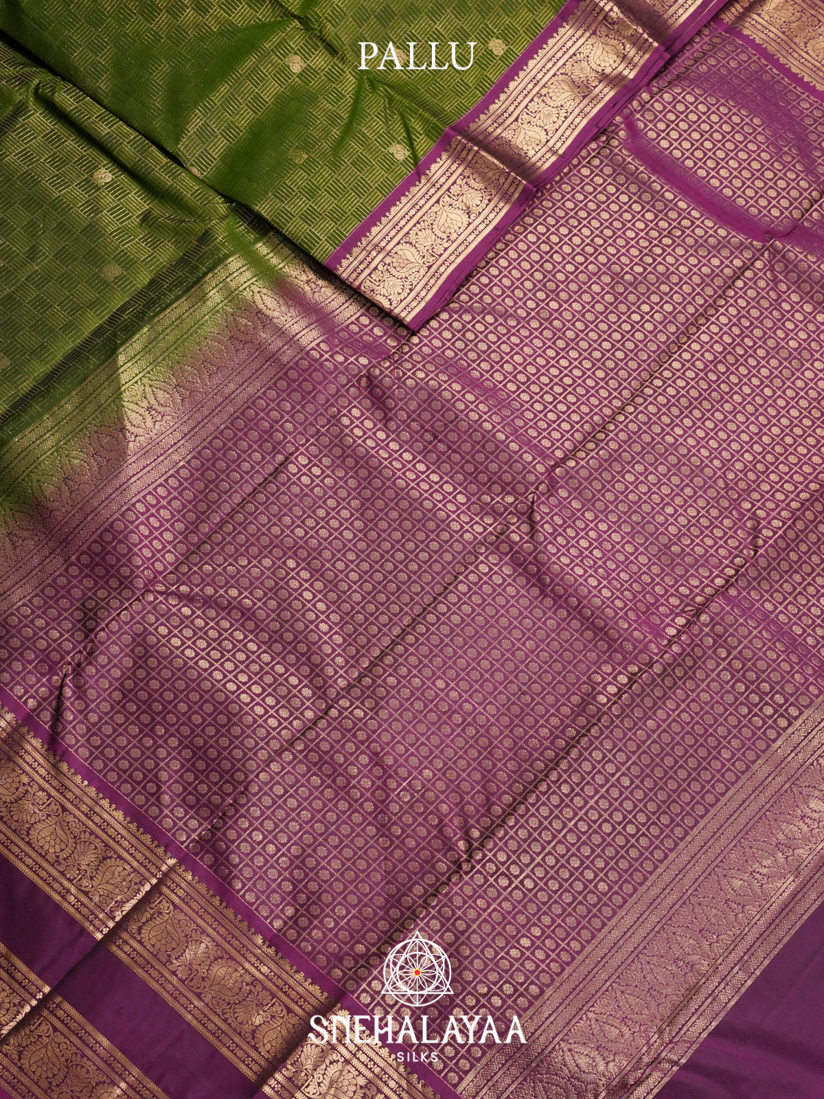 Emerald Green Kanjivaram Silk Saree