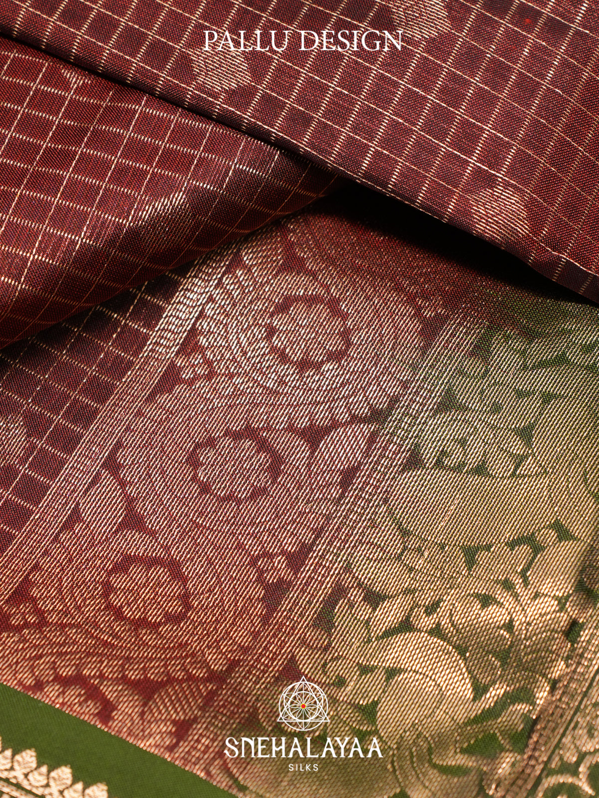 Coffee Brown Kanjivaram Silk Saree