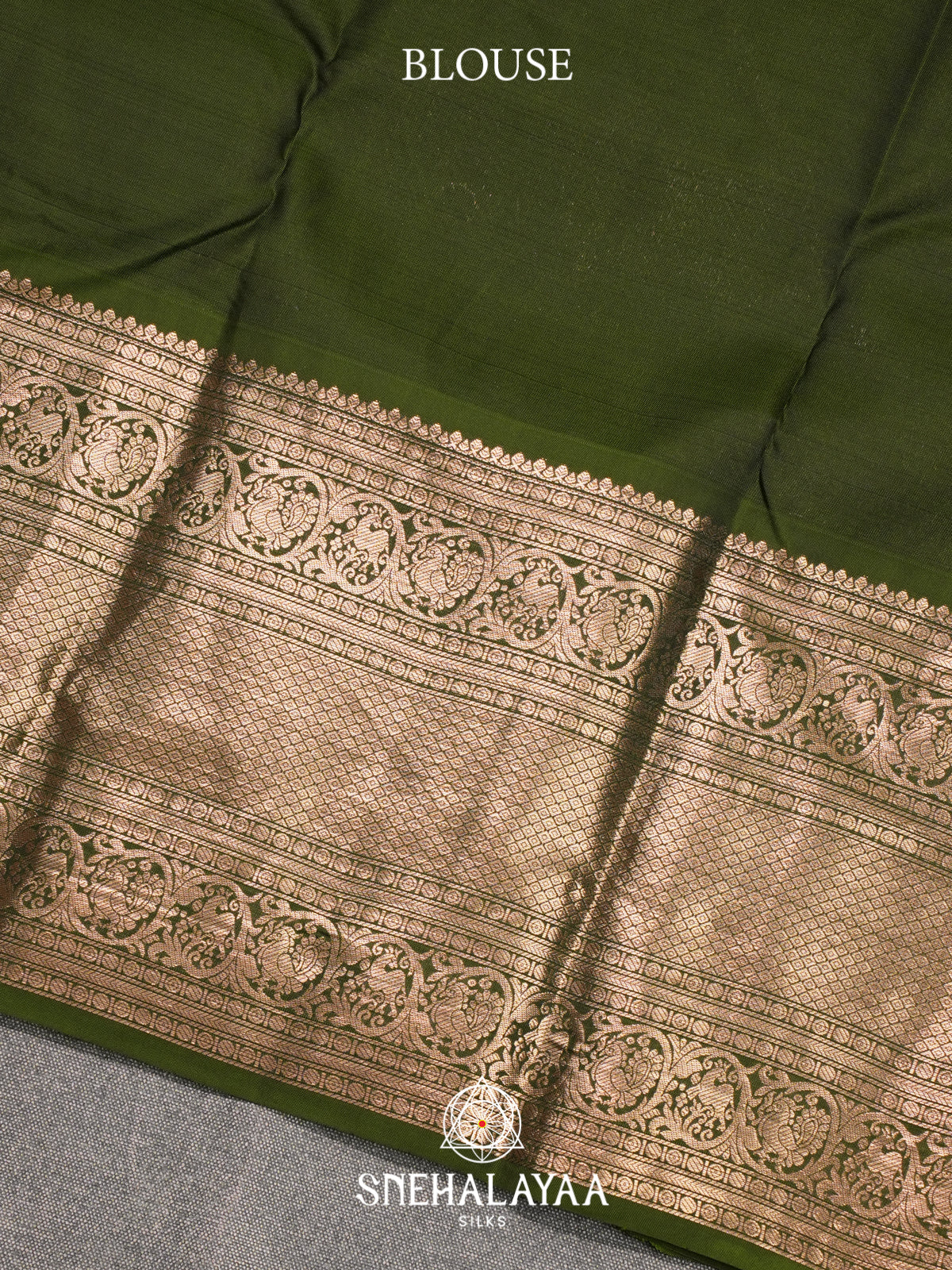 Coffee Brown Kanjivaram Silk Saree