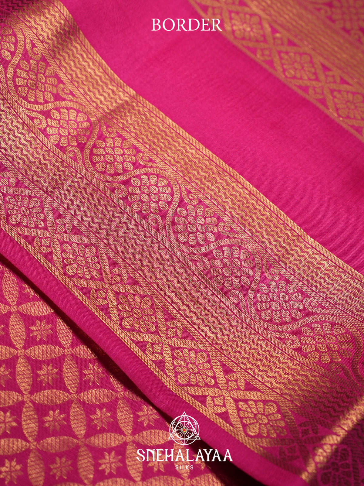 Pink Kanjivaram Silk Saree