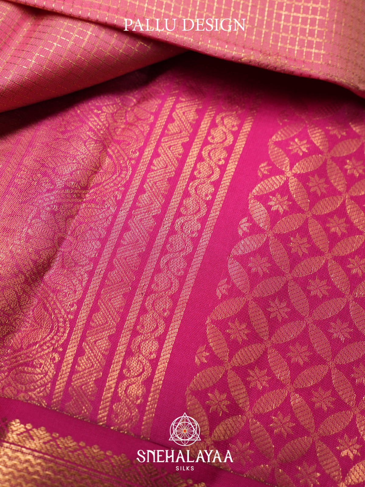 Pink Kanjivaram Silk Saree