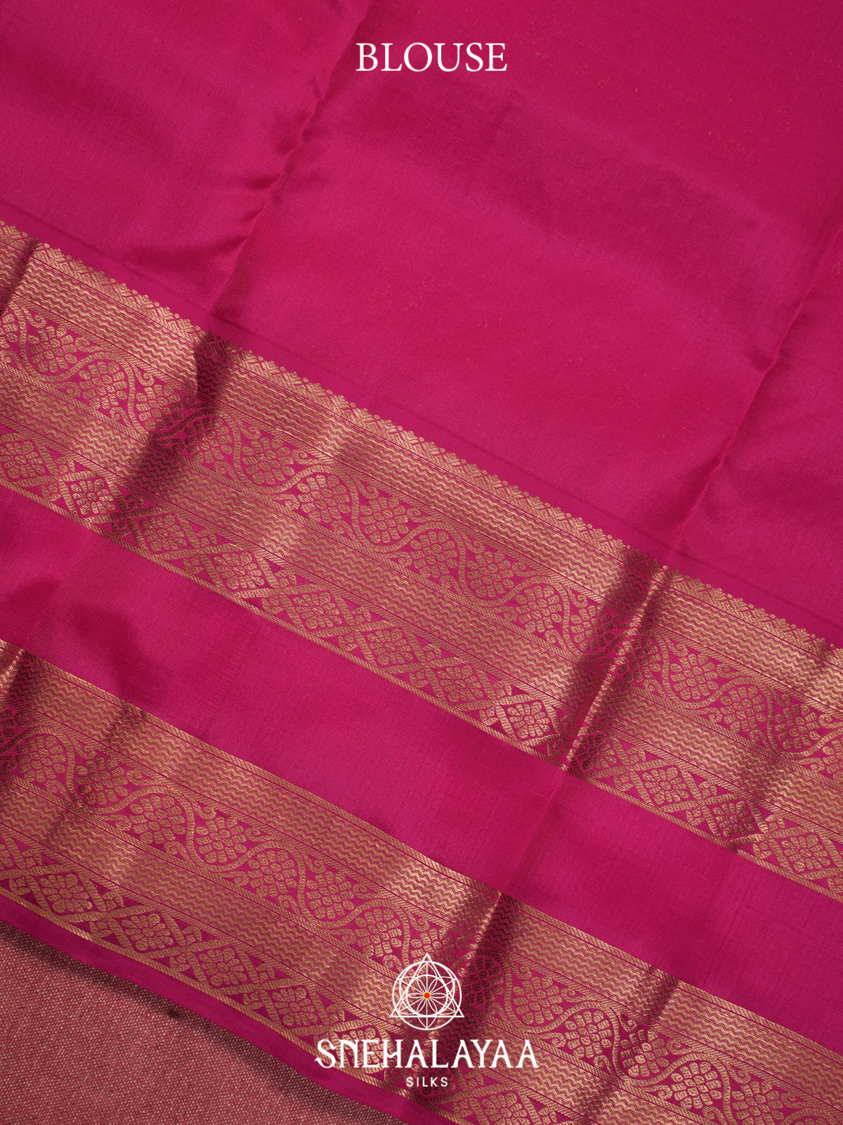 Pink Kanjivaram Silk Saree