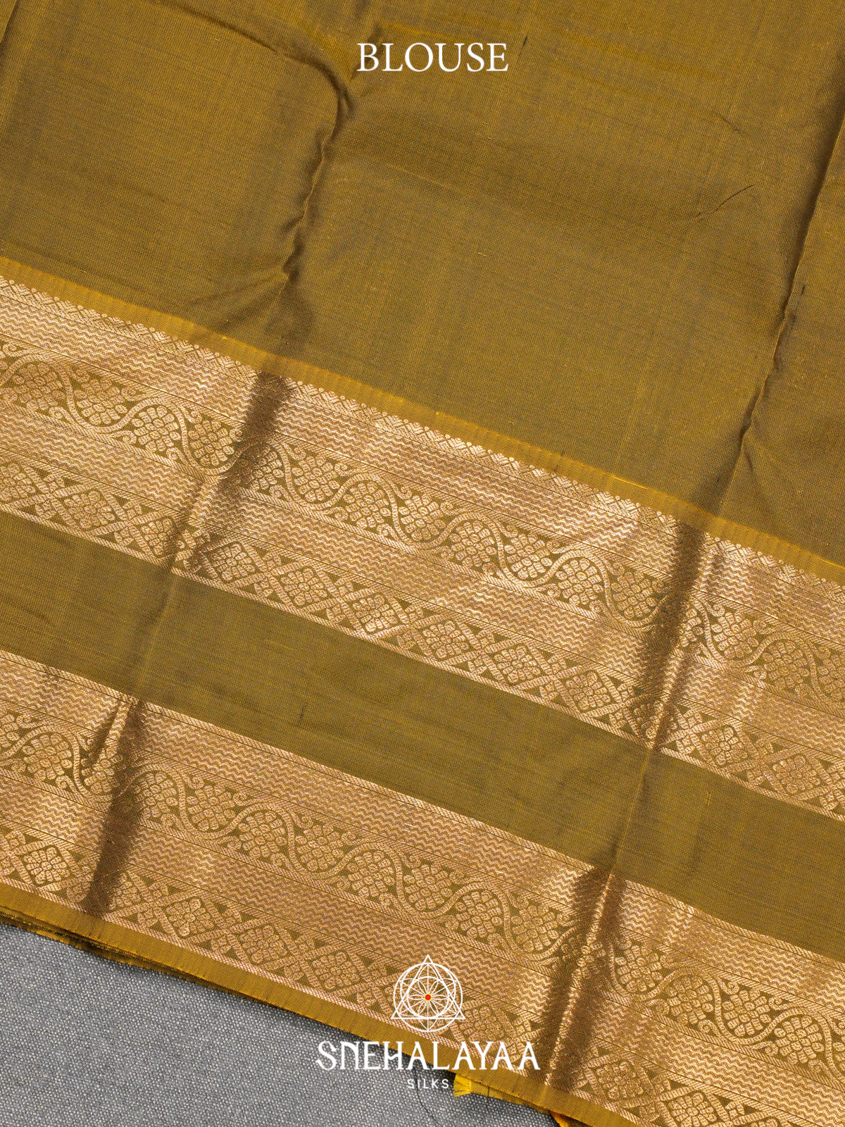 Emerald Green Kanjivaram Silk Saree
