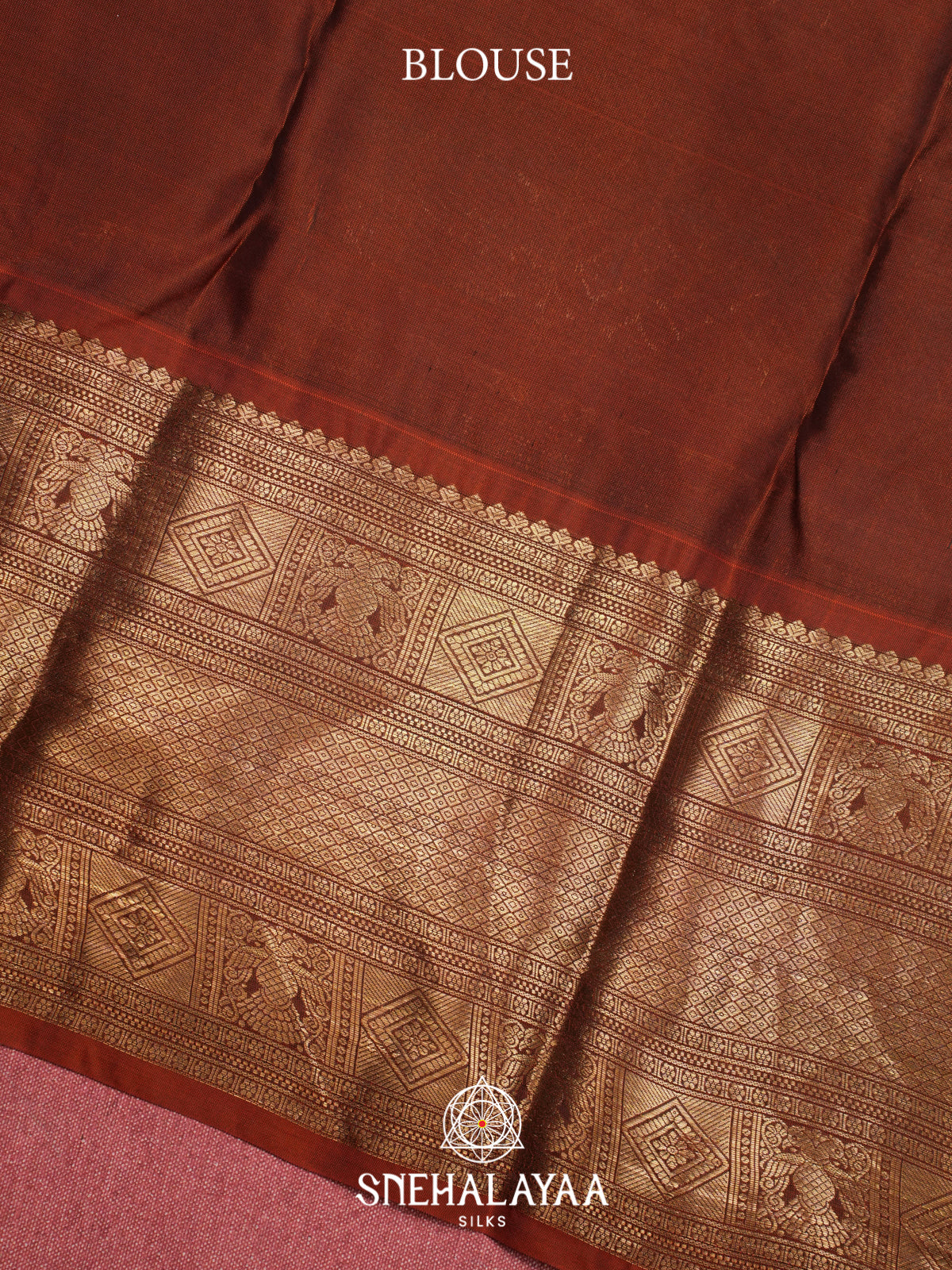 Forest Green Kanjivaram Silk Saree