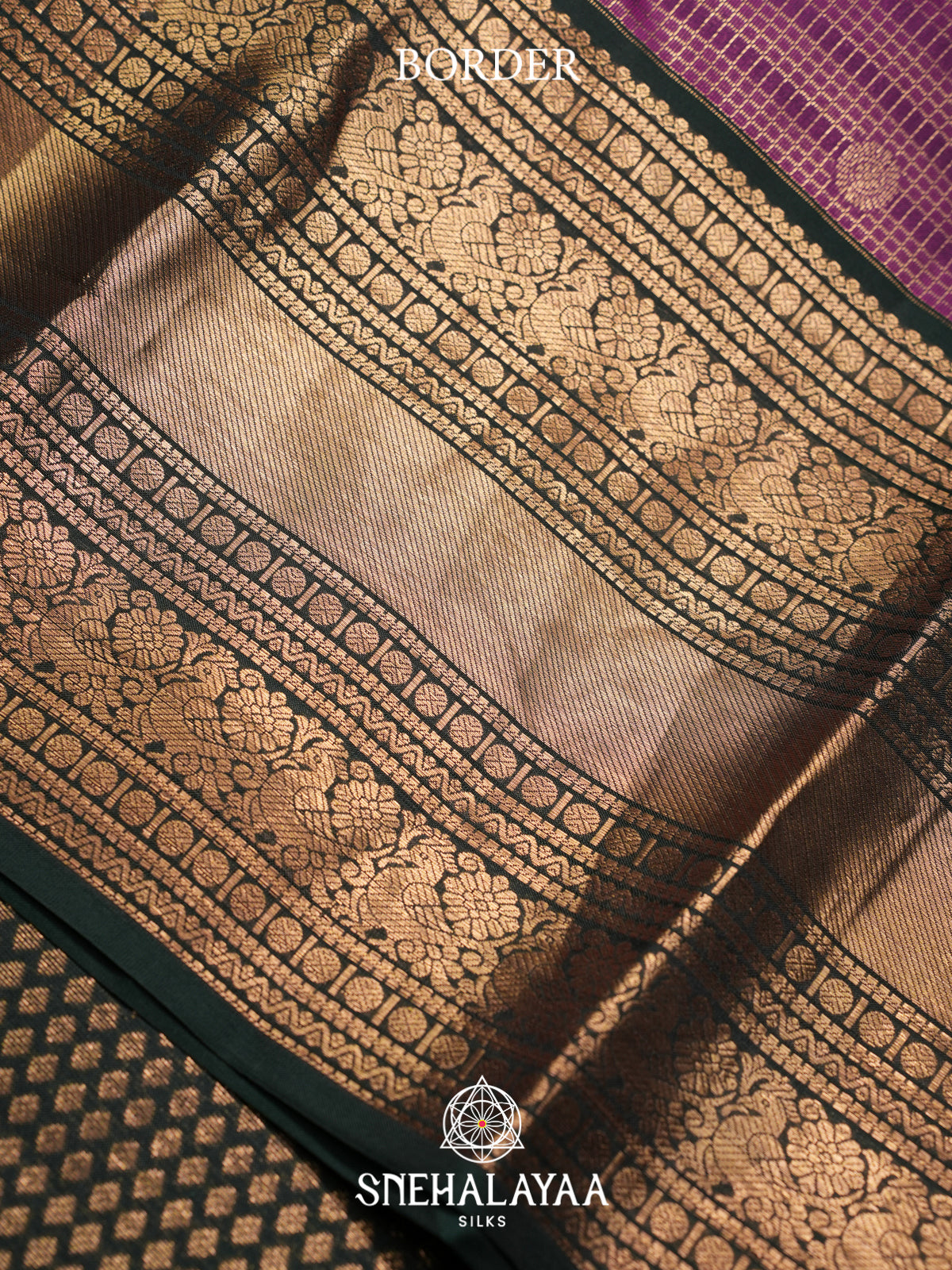 Magenta Kanjivaram Silk Saree