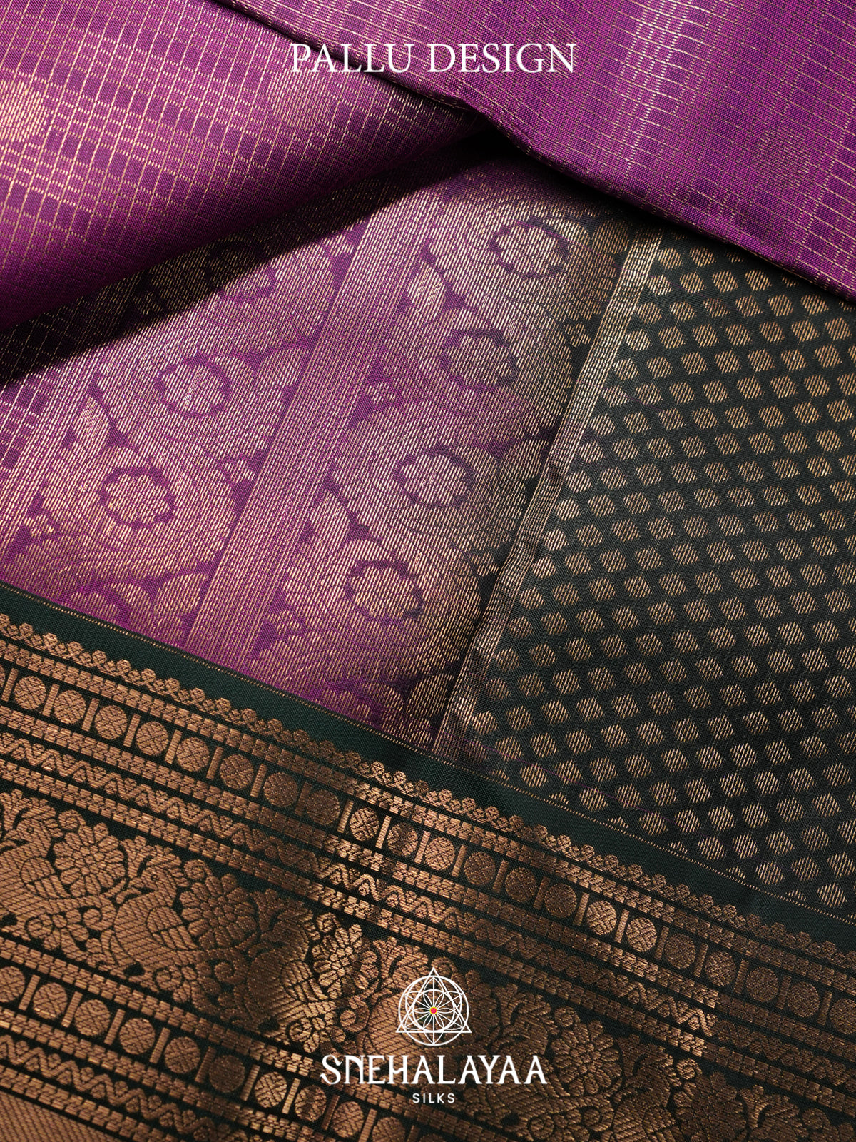 Magenta Kanjivaram Silk Saree