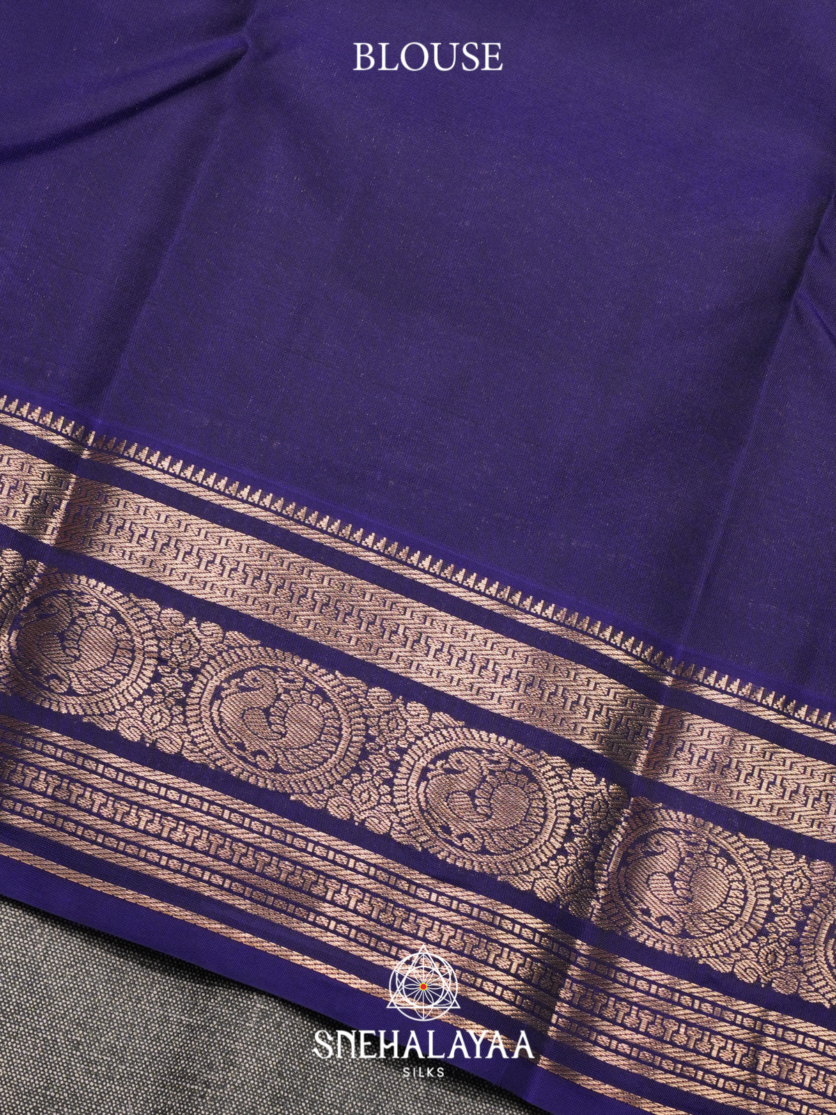 Burnt Orange Kanjivaram Silk Saree