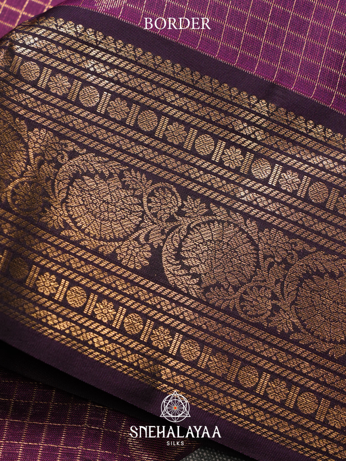 Magenta Kanjivaram Silk Saree