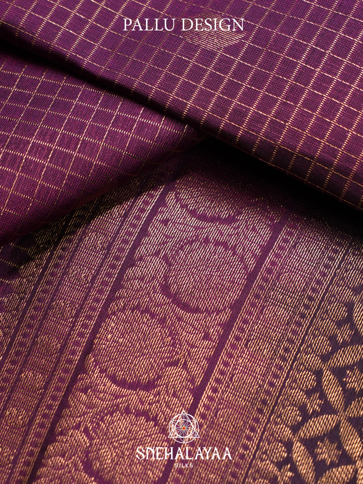 Magenta Kanjivaram Silk Saree