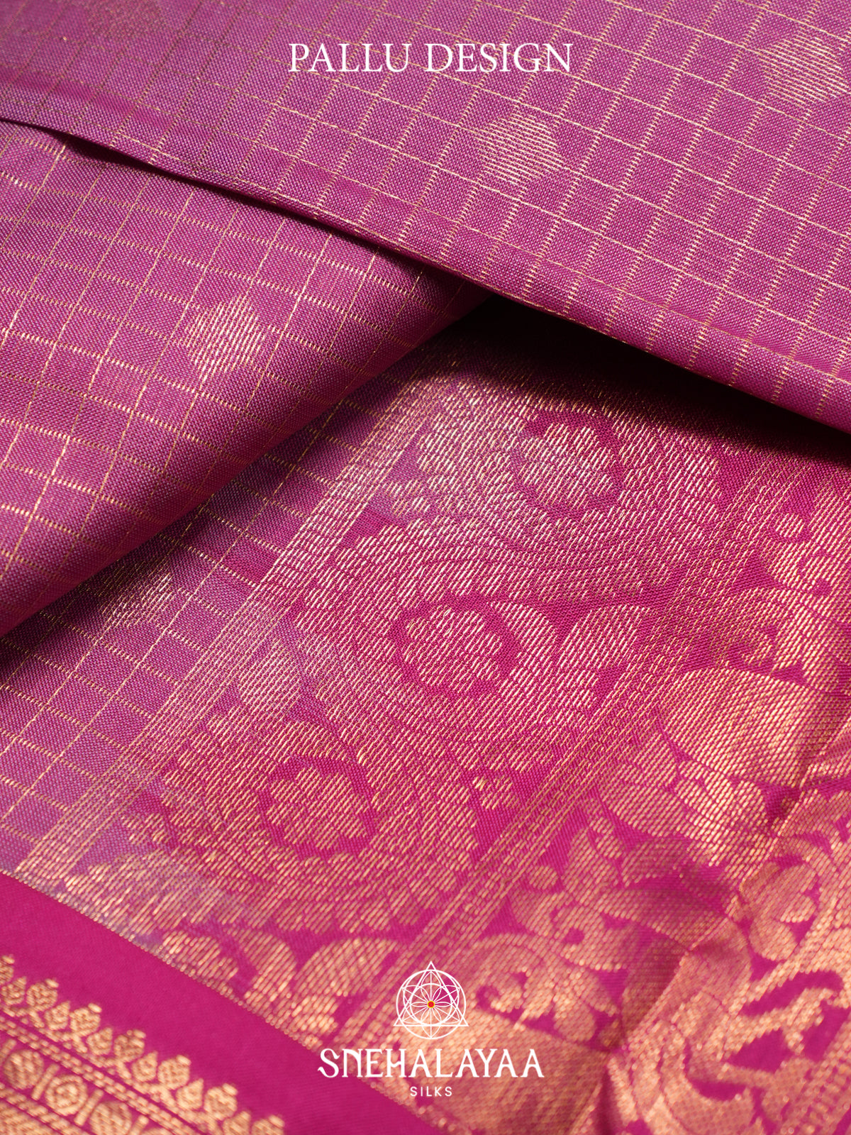Pink Kanjivaram Silk Saree