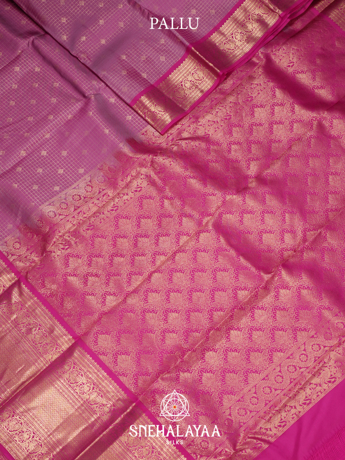 Pink Kanjivaram Silk Saree