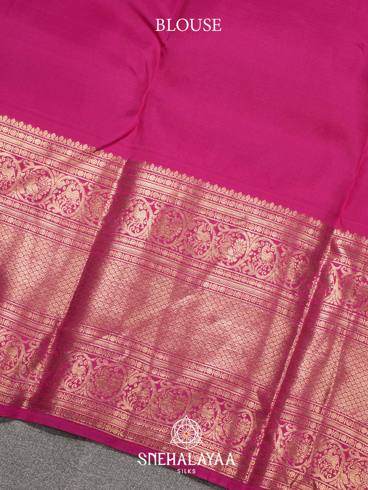 Pink Kanjivaram Silk Saree