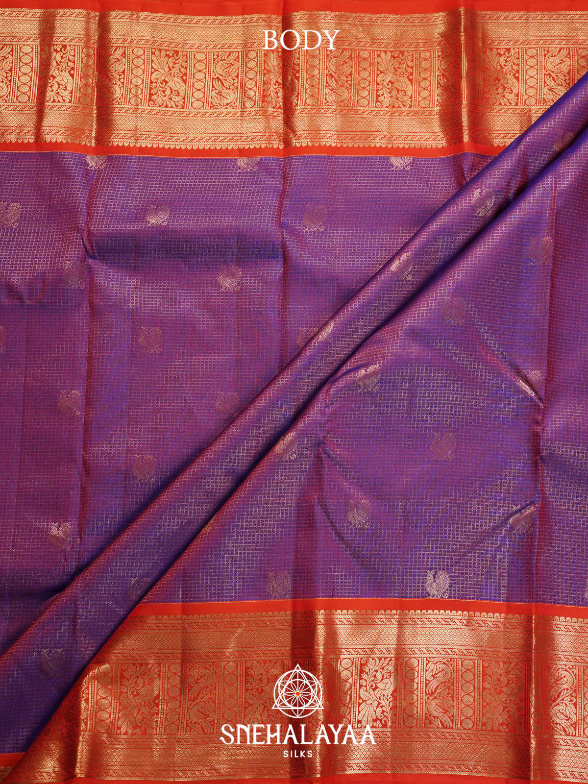 Magenta Kanjivaram Silk Saree