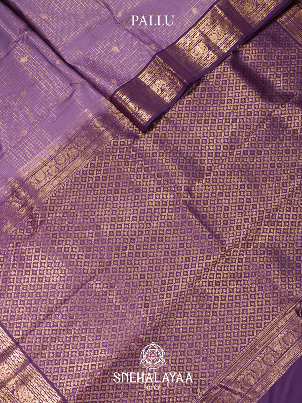 Plum Kanjivaram Silk Saree