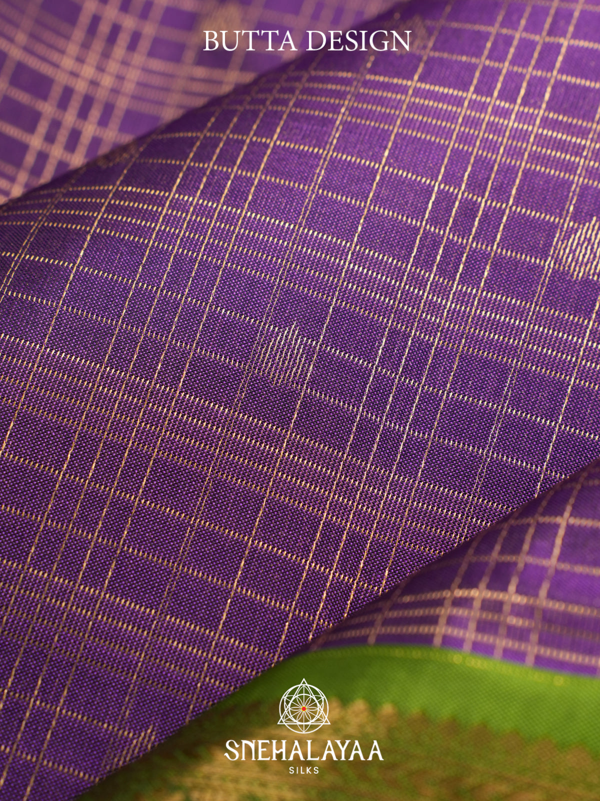 Purple Kanjivaram Silk Saree