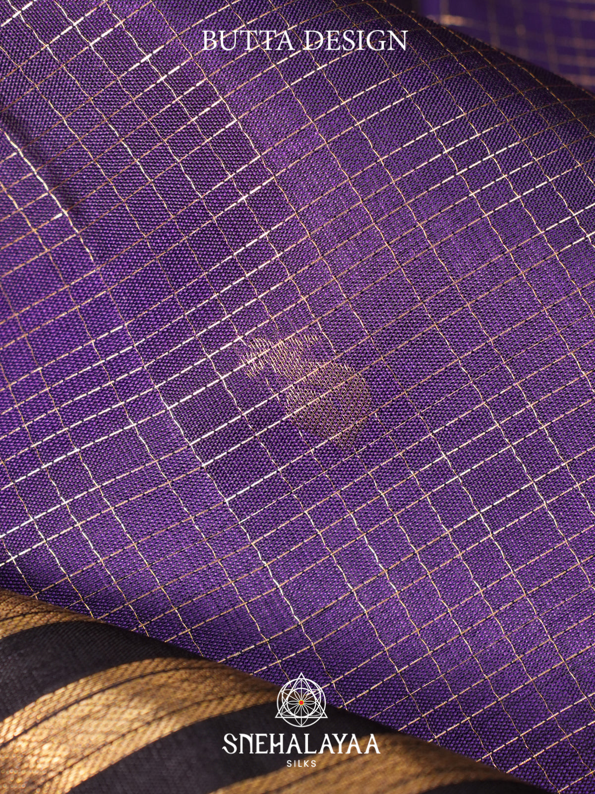 Purple Kanjivaram Silk Saree