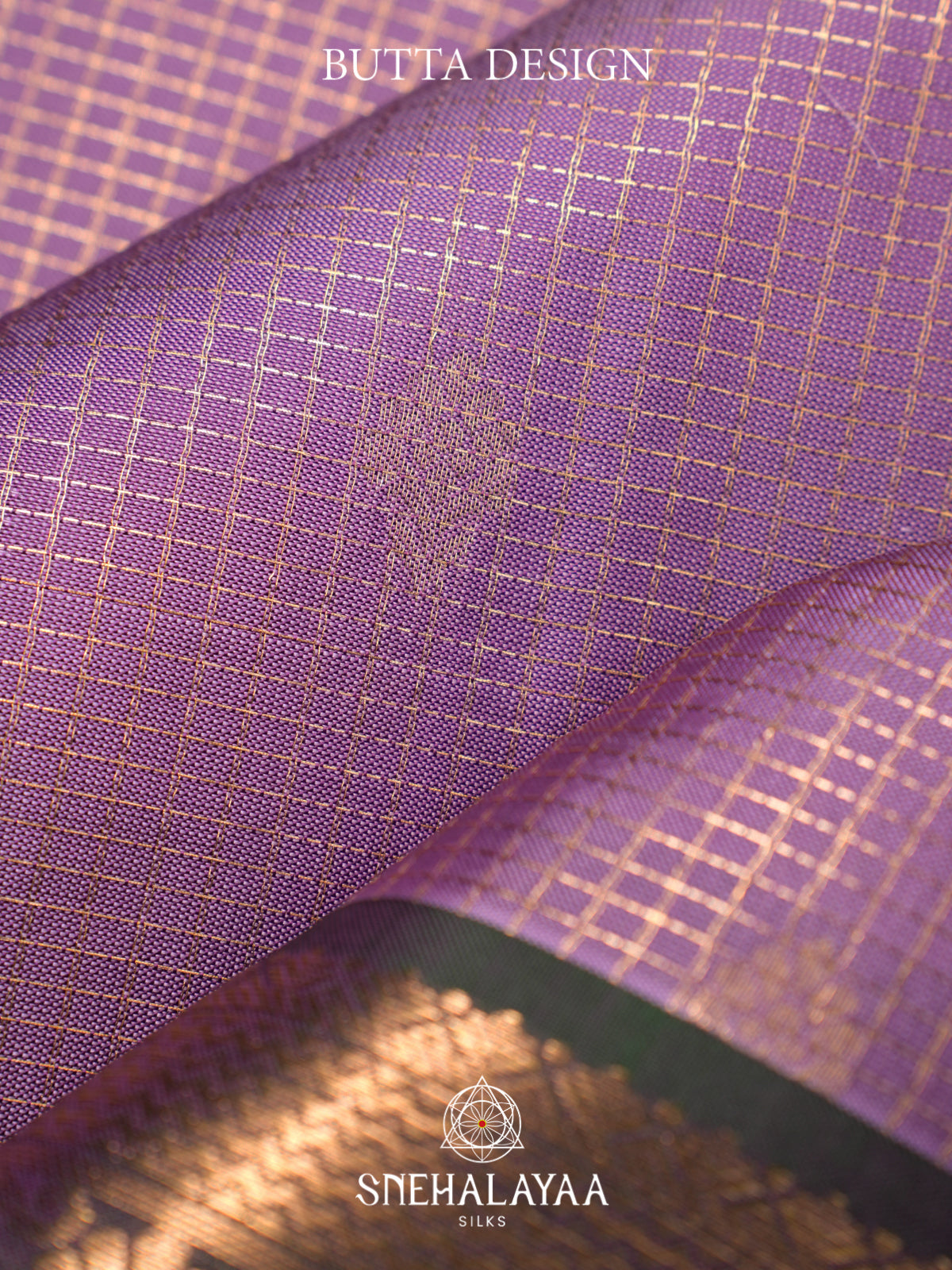 Lavender Kanjivaram Silk Saree