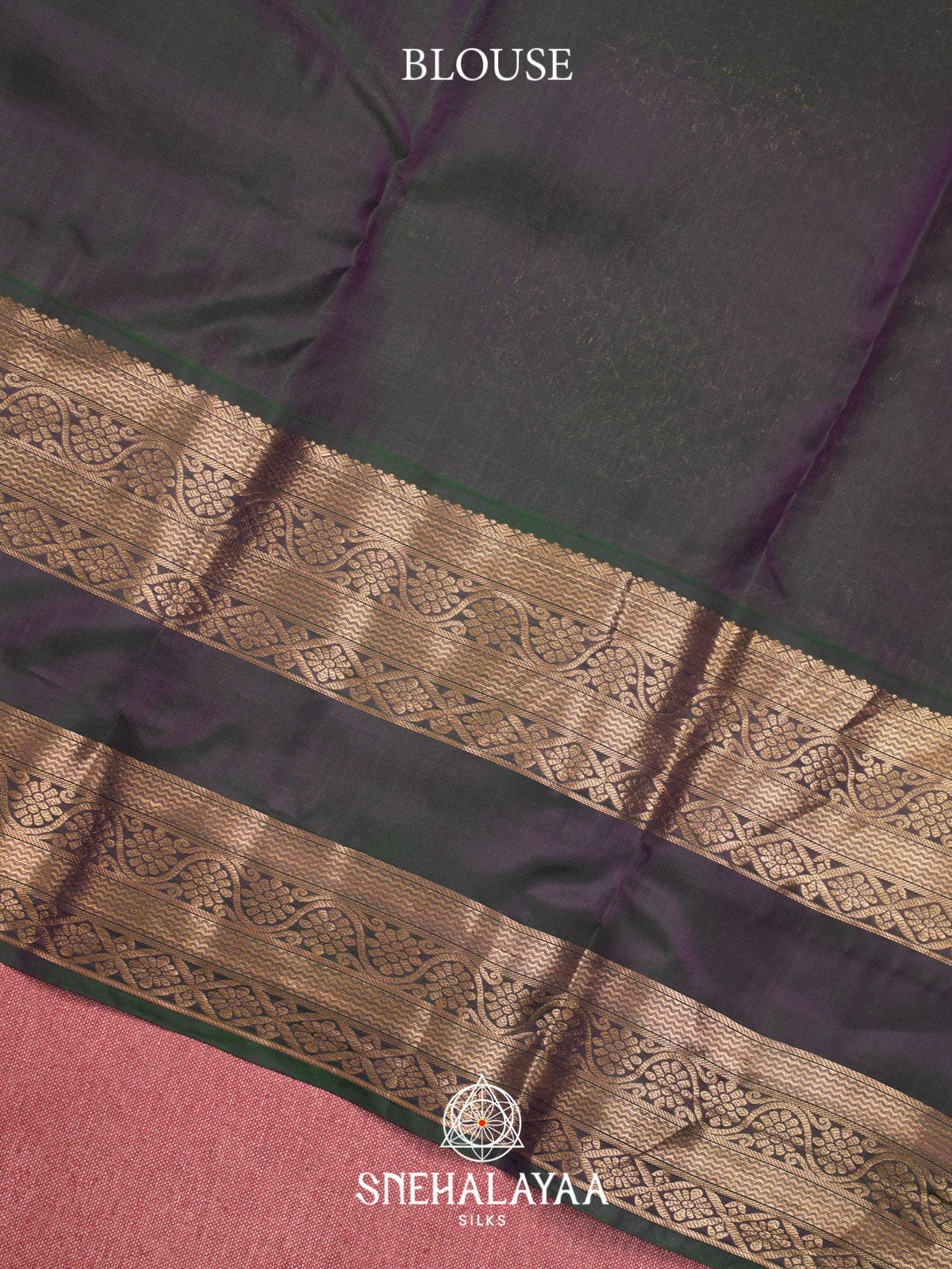 Lavender Kanjivaram Silk Saree