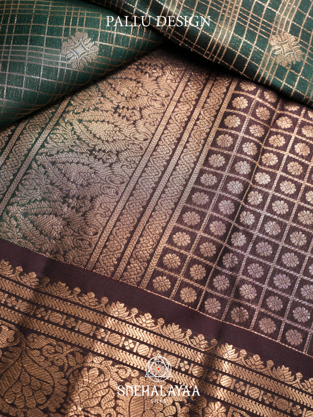 Pale Teal Kanjivaram Silk Saree