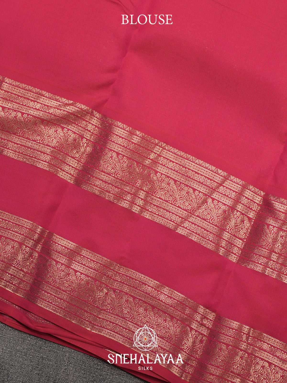 Pink Kanjivaram Silk Saree