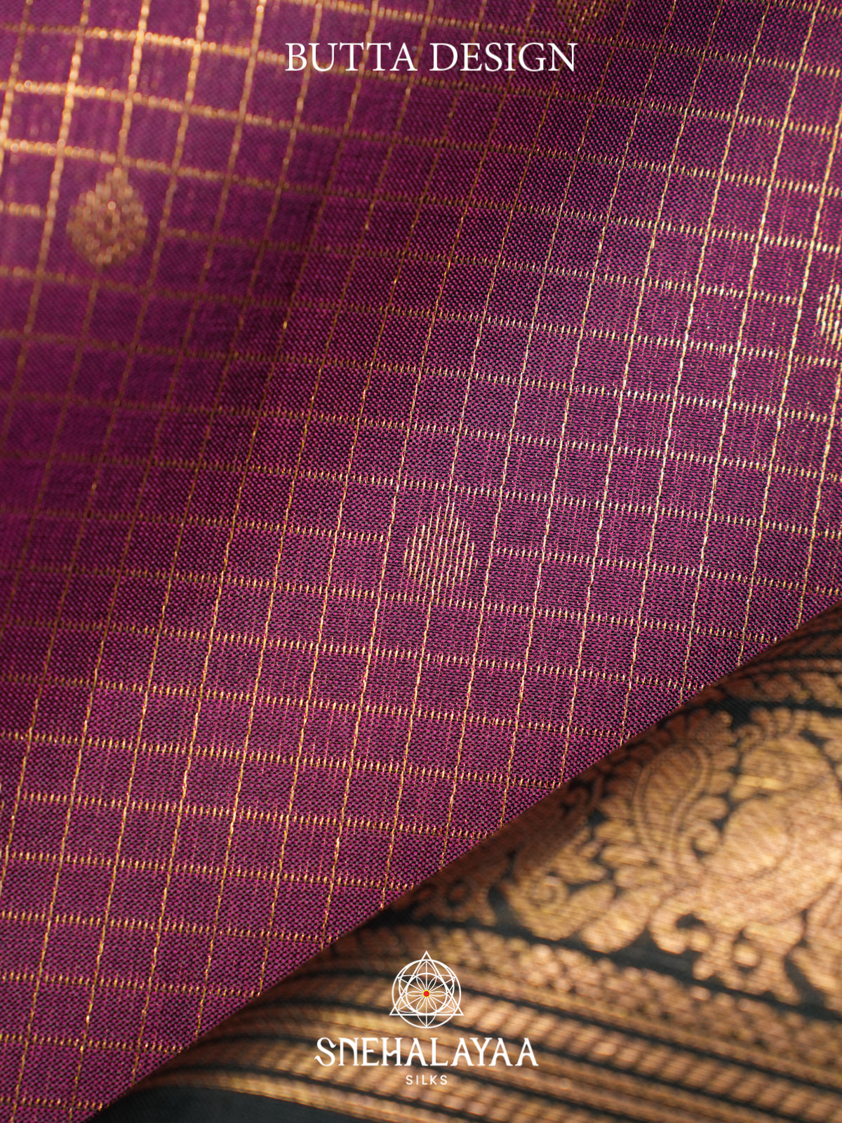 Magenta Kanjivaram Silk Saree