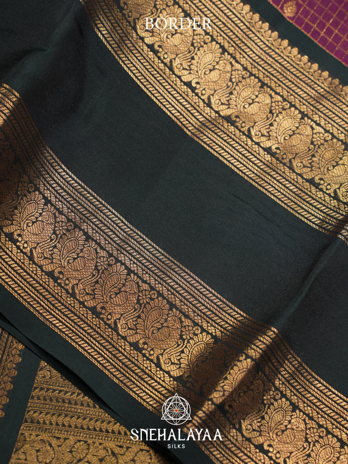 Magenta Kanjivaram Silk Saree