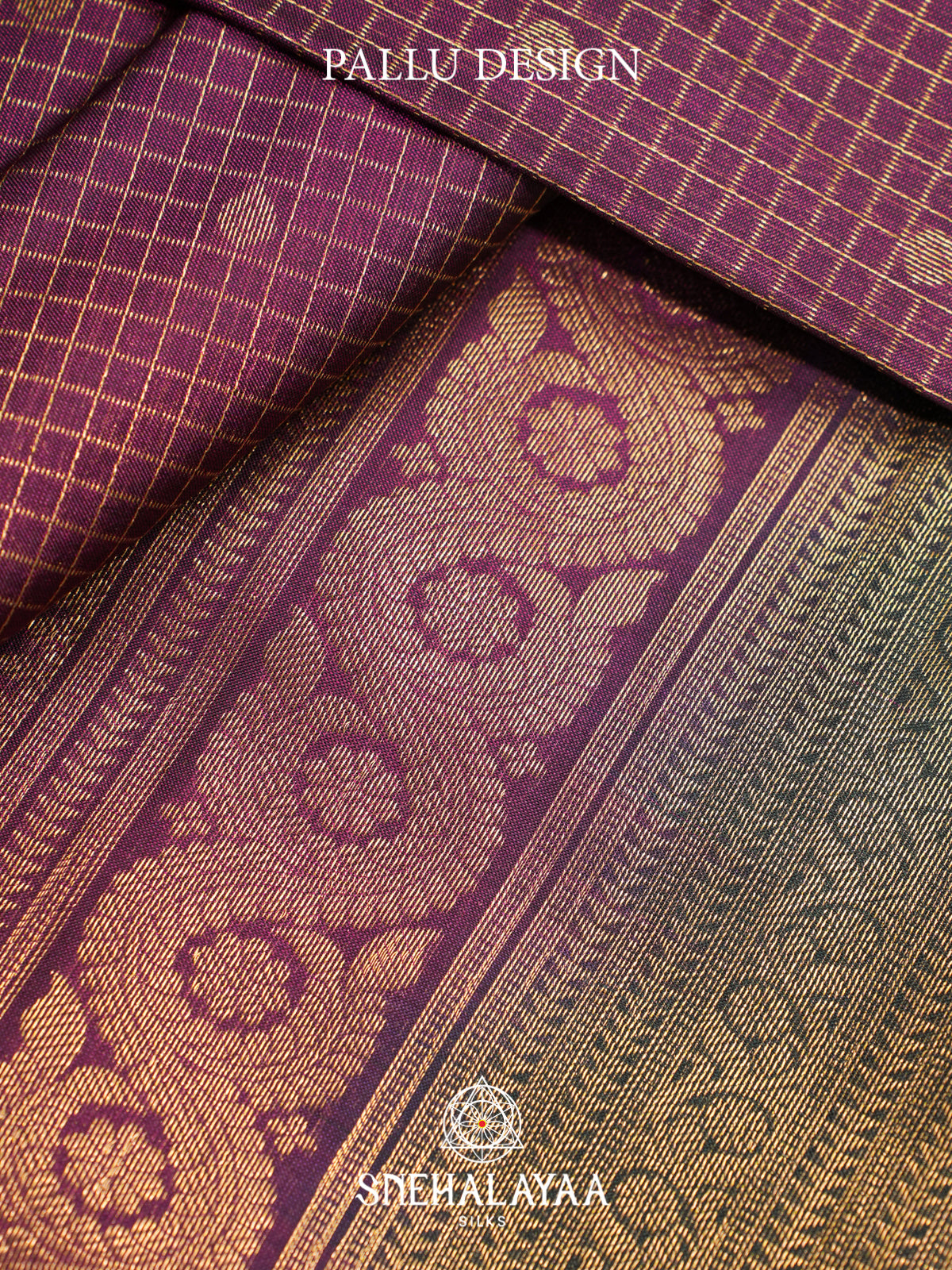 Magenta Kanjivaram Silk Saree