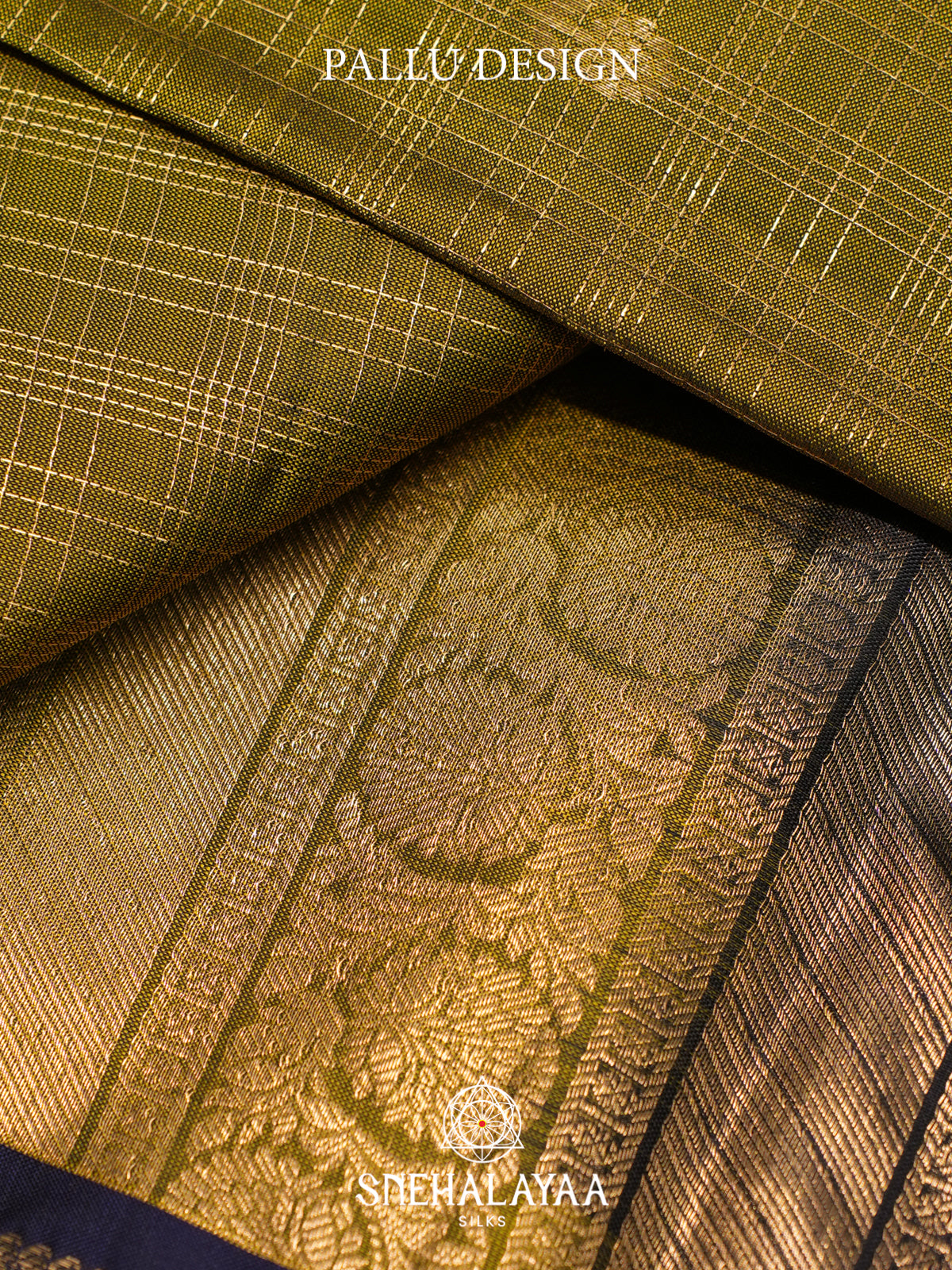 Mehandi Green Kanjivaram Silk Saree