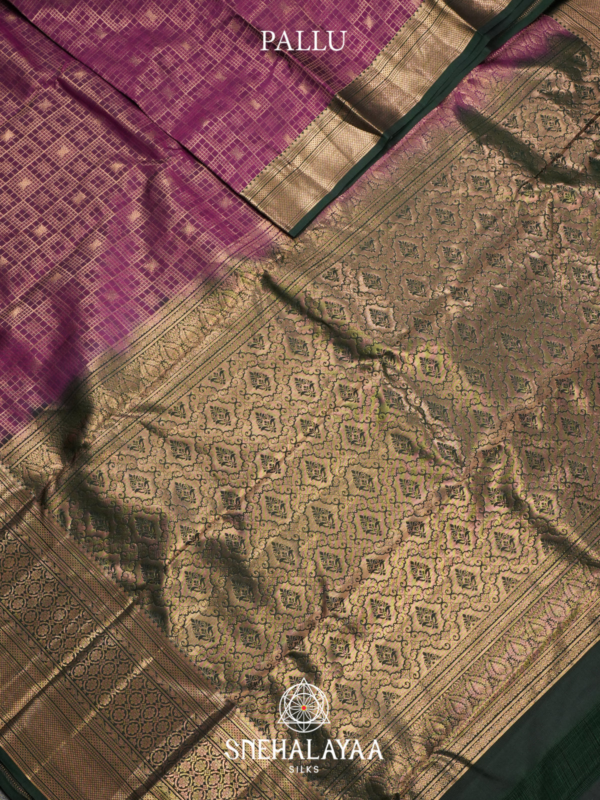 Magenta Kanjivaram Silk Saree