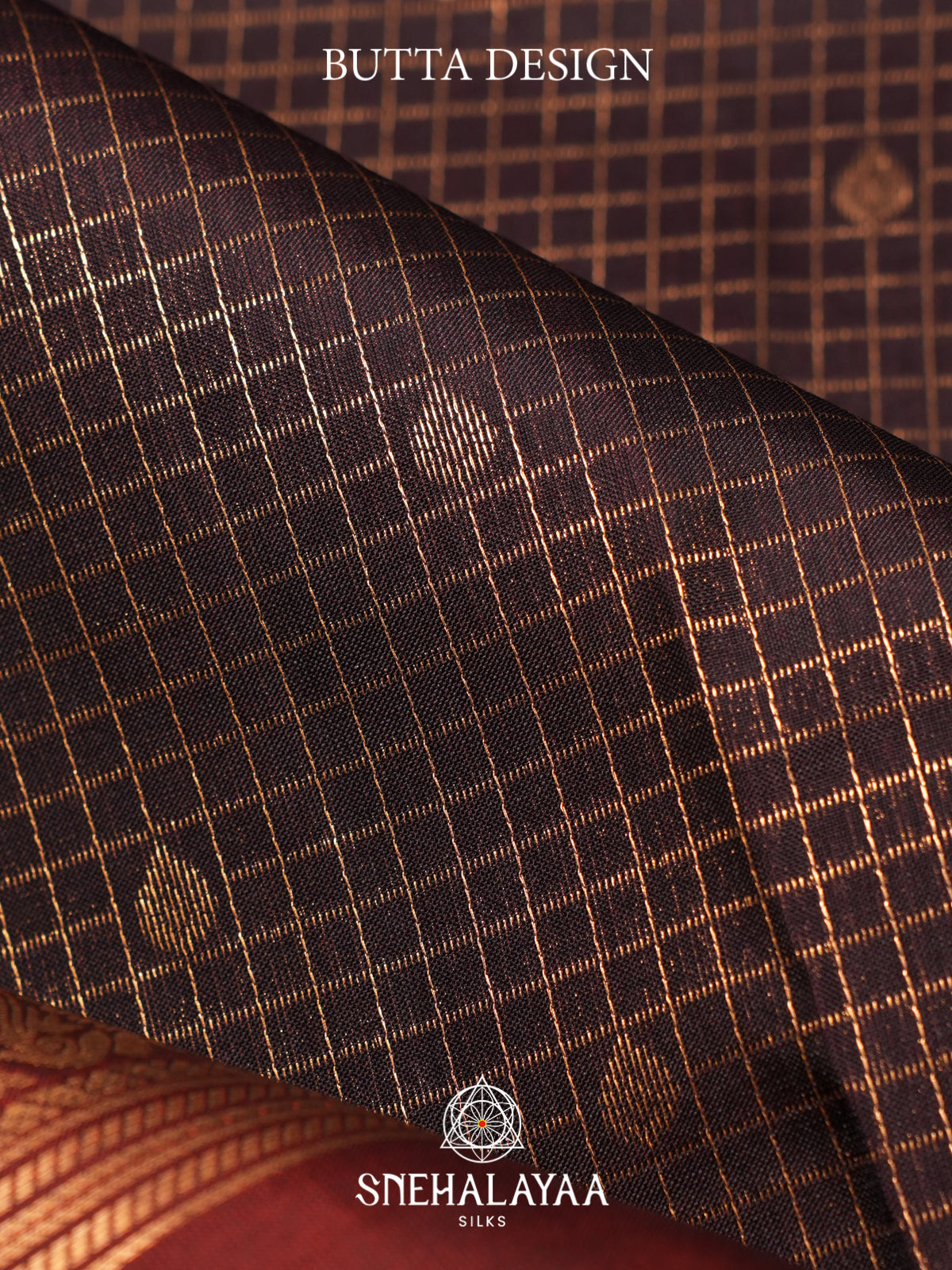 Coffee Brown Kanjivaram Silk Saree