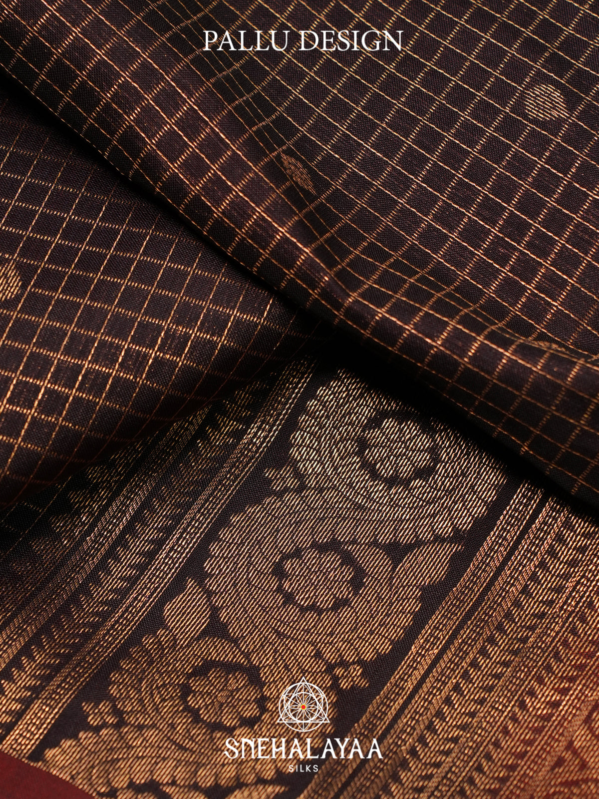 Coffee Brown Kanjivaram Silk Saree