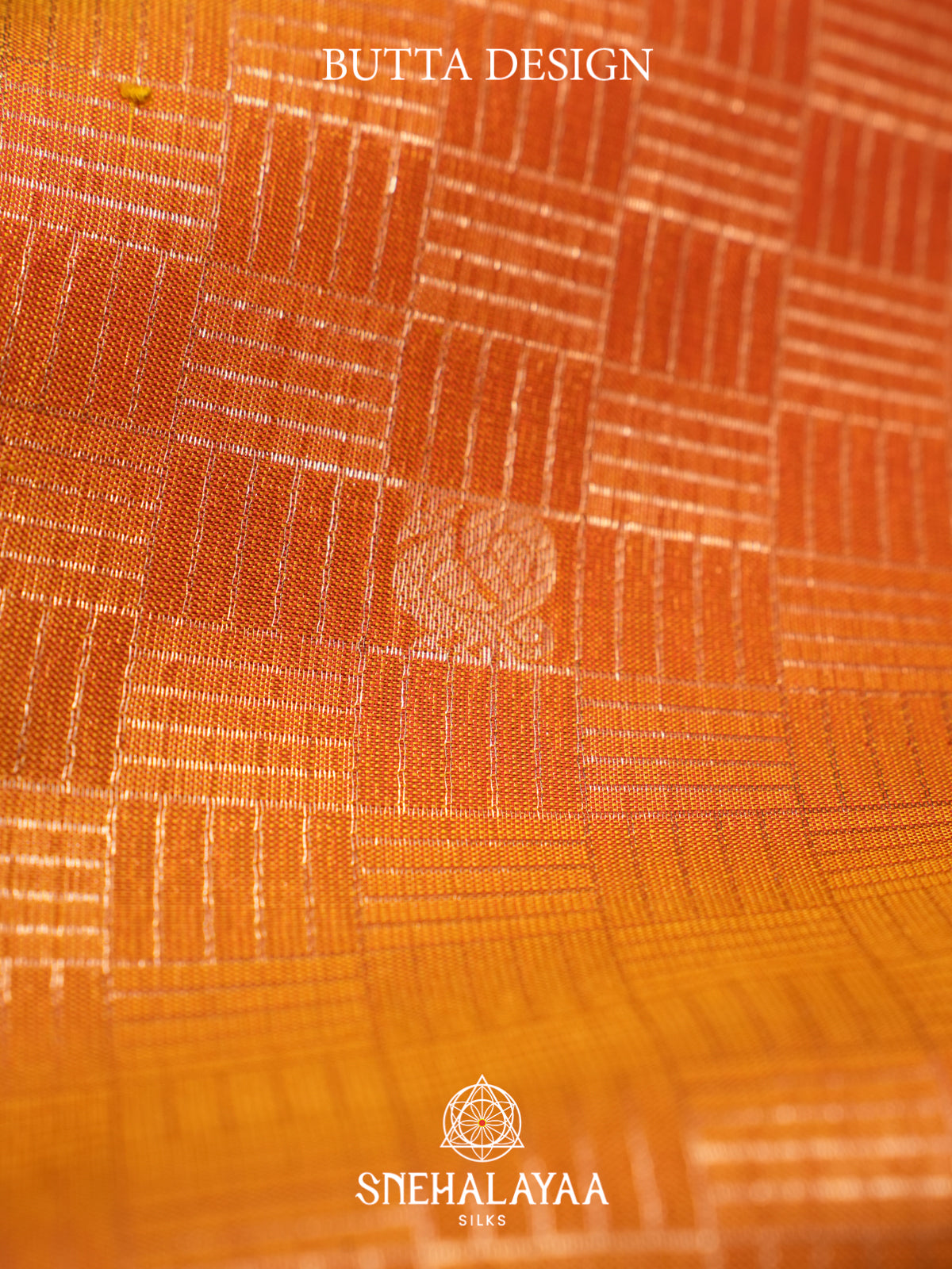 Orange Kanjivaram Silk Saree