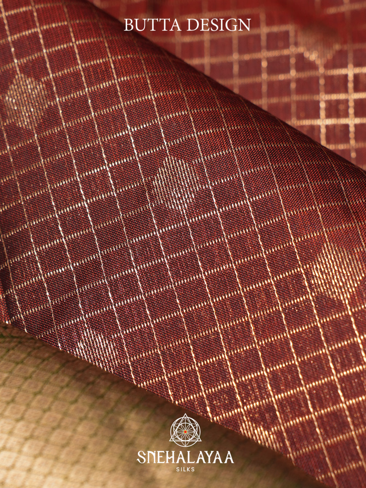 Maroon Kanjivaram Silk Saree