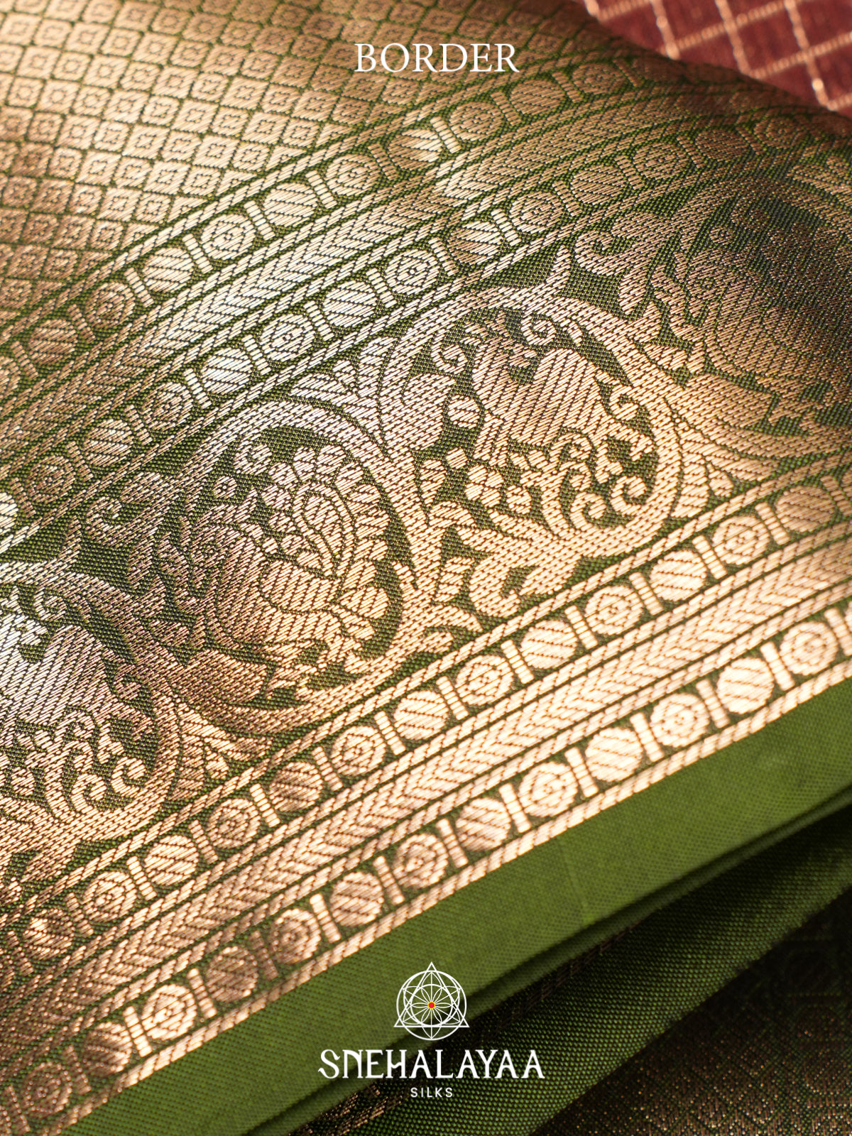 Maroon Kanjivaram Silk Saree