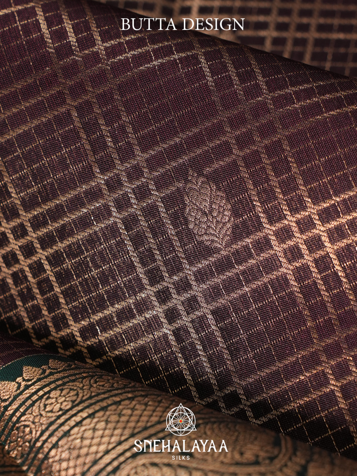 Brown Kanjivaram Silk Saree