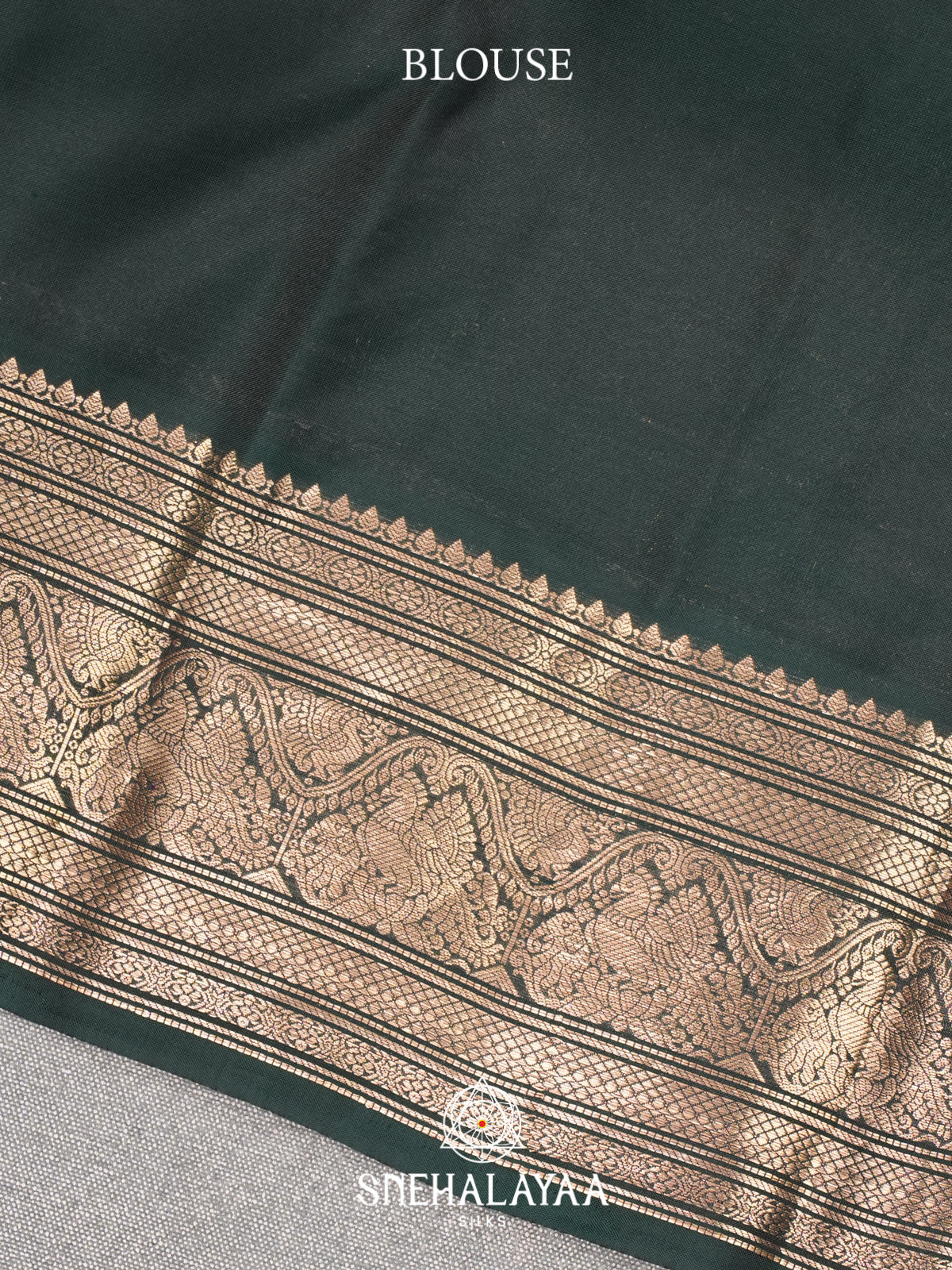 Brown Kanjivaram Silk Saree