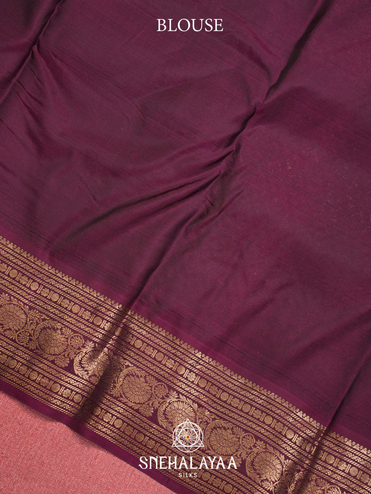 Coffee Brown Kanjivaram Silk Saree
