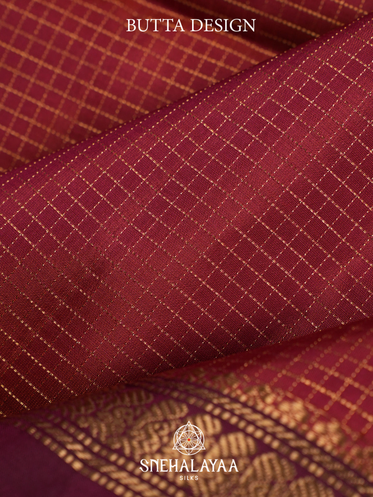 Maroon Soft Silk Saree