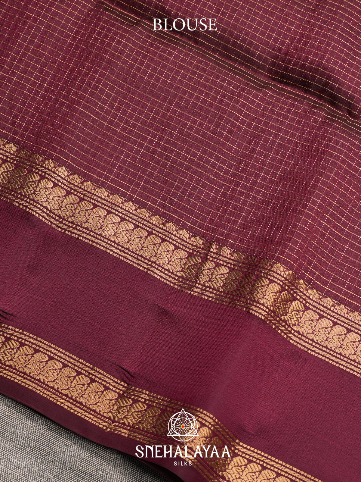 Maroon Soft Silk Saree