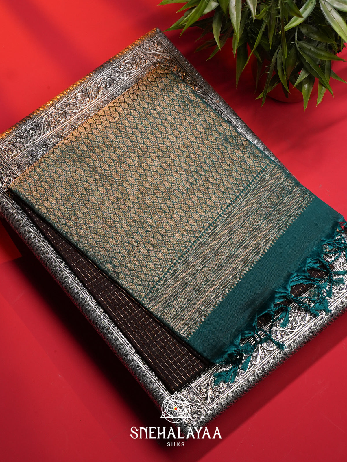 Coffee  Brown Soft Silk Saree