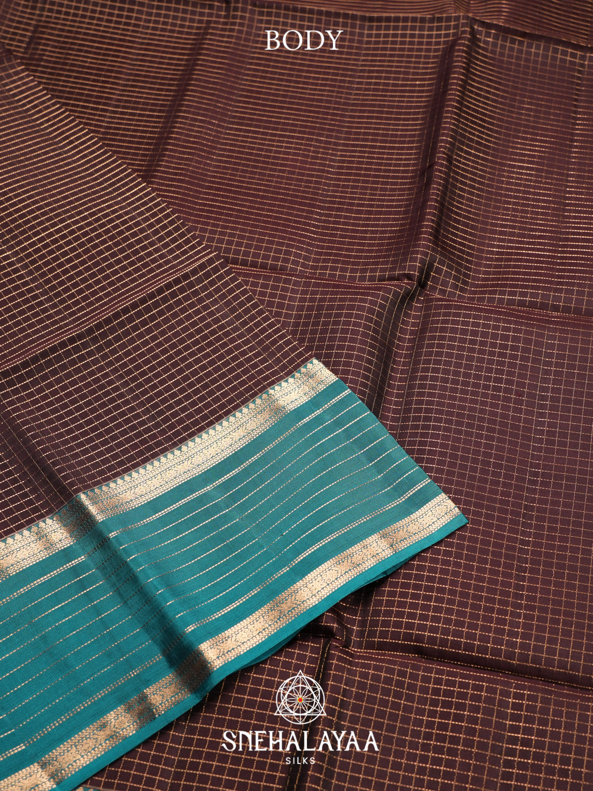 Coffee  Brown Soft Silk Saree