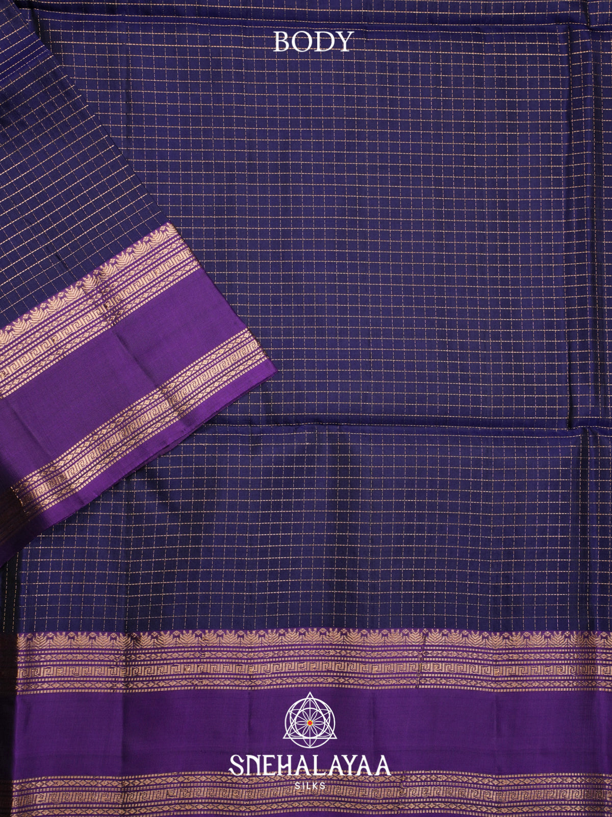 Purple Soft Silk Saree