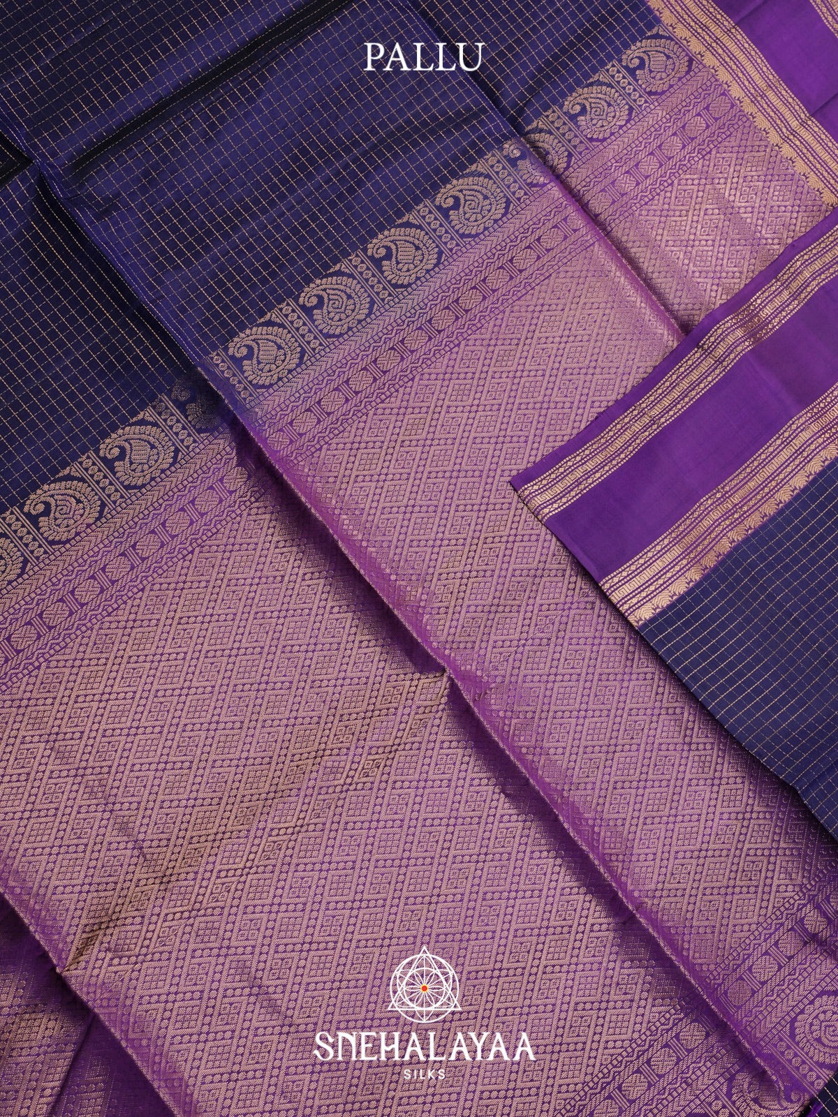 Purple Soft Silk Saree