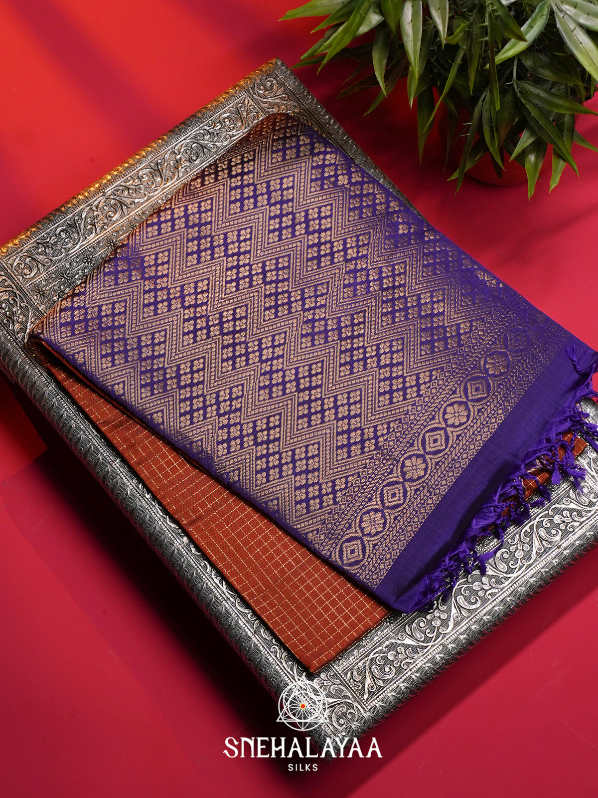 Orange Soft Silk Saree