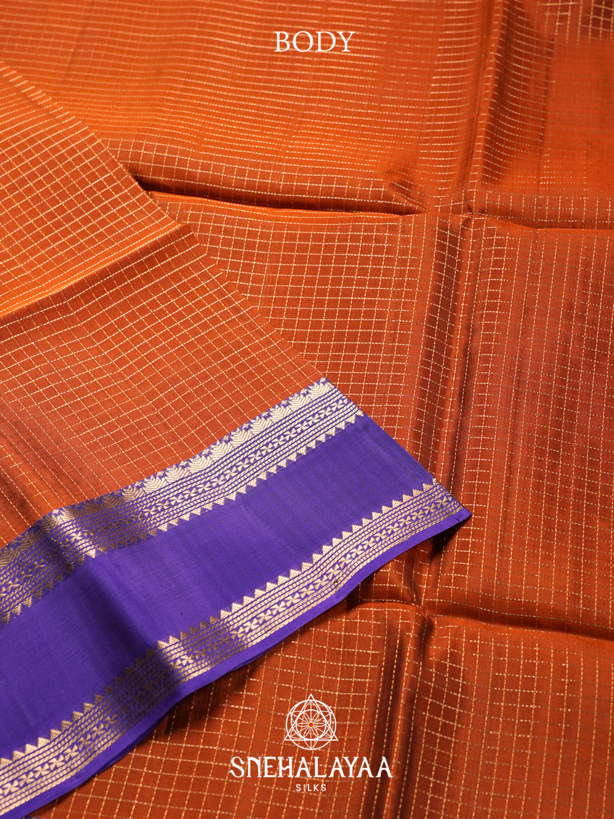 Orange Soft Silk Saree